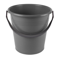 Gies ecoline Stabilo Eimer,  10 Liter 72830,  Farbe: dunkelgrau