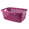 Gies ecoline Wäschekorb,  45 Liter 71742,  Farbe: brombeere