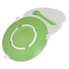 Gies giesline Carry Salat Butler,  inkl. Salatbesteck,  7, 5 Liter 0887,  Farbe: grün/transparent