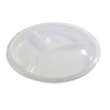 Gies giesline Menüteller,  weiß/transparent 4818,  Maße: Ø 27, 5 x 6 cm