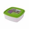 Gies greenline Frischhaltebox Quadrat 3661,  Fassungsvermögen: 1, 25 Liter