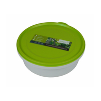 Gies greenline Frischhaltedose,  rund 3724,  Maße: Ø 15, 5 x 6 cm,  0, 7 Liter