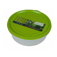 Gies greenline Frischhaltedose,  rund 3725,  Maße: Ø 19, 0 x 7, 5 cm,  1, 5 Liter
