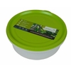 Gies greenline Frischhaltedose,  rund 3726,  Maße: Ø 23, 0 x 9, 0 cm,  2, 5 Liter