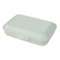 Gies greenline-Snap Vorratsbox,  weiß 3876,  Maße (L x B x H): 15 x 11 x 4 cm