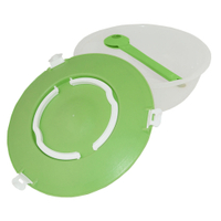 Gies Salat Butler giesline Carry,  inkl. Salatbesteck,  7, 5 Liter 88733,  Farbe: mint