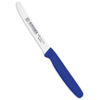 Giesser Allzweckmesser mit Wellenschliff,  11 cm Klinge 8365 wsp 11 b,  Farbe: blau