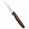 Giesser Gemüsemesser,  mittelspitz,  8 cm Klinge 8315 sp 8, 0 br,  Farbe: braun