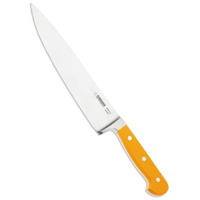Giesser Kochmesser,  breit,  23 cm Klinge 8280 23 g,  Farbe: gelb