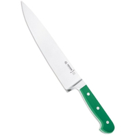 Giesser Kochmesser,  breit,  23 cm Klinge 8280 23 gr,  Farbe: grün