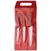 Giesser Messer-Set,  3-teilig 3555 r,  Farbe: rot