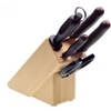 Giesser Messerblock PrimeLine,  5-teilig,  aus Buche 9891 b5 pl,  1 Messerblock