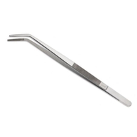 Giesser Pinzette,  angewinkelt 9514 35 ang,  1 Stück,  35 cm