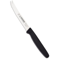 Giesser Tomatenmesser mit Zinken 8366 wsp 11,  Farbe: schwarz
