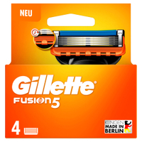Gillette Fusion5 Rasierklingen,  4er Set 8001090418296,  1 Packung = 4 Stück