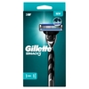 Gillette Mach3 Rasierapparat,  mit 1 Ersatzklinge 8001090442819,  1 Packung = 1 Rasierier + 1 Ersatzklinge
