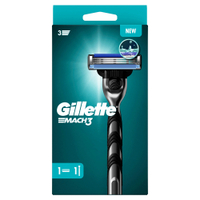 Gillette Mach3 Rasierapparat,  mit 1 Ersatzklinge 8001090442819,  1 Packung = 1 Rasierier + 1 Ersatzklinge