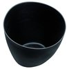 Gipsbecher,  Höhe 90 mm 94090110,  Farbe: schwarz