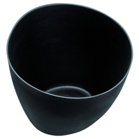 Gipsbecher,  Höhe 90 mm 94090110,  Farbe: schwarz