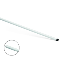 Glasfaserstiel nach HACCP 18451151,  Farbe: weiss