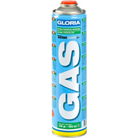 GLORIA Thermoflamm Gas-Kartusche für Unkrautbrenner 728303.0000,  600 ml - Flasche