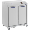 Gmöhling G-COLLECT X 2001 Aluminium Werstoffsammler,  eloxiert 26200102,  X 2001 / 2: 2-fach,  Maße: 720 x 490 x 800 mm