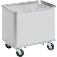 Gmöhling G-ERGO D 1408 / 180 Classic Federbodenwagen,  180 Liter 22140807,  Federkraft: 25 kg,  4 Lenkrollen