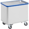 Gmöhling G-ERGO D 1408 / 180 Vario Federbodenwagen,  180 Liter 22140808,  Federkraft: 50 kg,  4 Lenkrollen