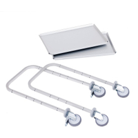 Gmöhling G-SERV E 9002 E Aluminium / Edelstahl Servierwagen 223900212,  Außenmaße: 1060 x 740 x 975 mm