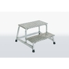 Günzburger Aluminium-Arbeitspodest,  starr 50008,  2 Stufen