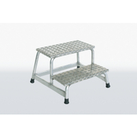 Günzburger Aluminium-Arbeitspodest,  starr 50008,  2 Stufen