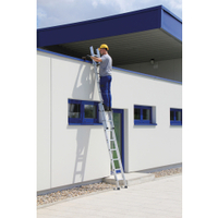 Günzburger Aluminium-Schiebeleiter 20208,  2 x 8 Sprossen