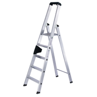 Günzburger Aluminium-Stehleiter,  einseitig 40104,  1 x 4 Stufen