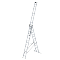 Günzburger Mehrzweckleiter 33314,  3 x 14 Sprossen