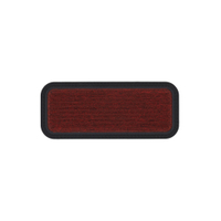 Golze Border Star Türmatte,  25 x 65 cm 0485019001010,  Farbe: rot