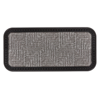 Golze Border Star Türmatte,  25 x 65 cm 0485019002042,  Farbe: silber