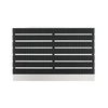 Golze Super Brush Alu-Fußmatte,  45 x 75 cm 1850030044,  Farbe: schwarz