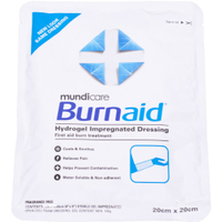 GRAMM medical Brandwund-Gelkompresse 100.000.03004,  Größe: 20 x 20 cm