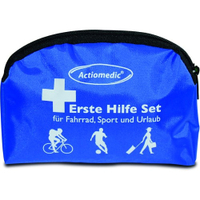 GRAMM medical Fahrrad- und Freizeit-Verbandtasche 420.018.10100,  Großer Inhalt in kompakter Tasche (Maße: 17 x 12, 5 x 5 cm)