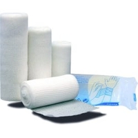 GRAMM medical Fixierbinden DIN 61 634 321.023.08000,  1 Packung = 20 Binden - 8 cm x 4 m,  gedehnt