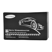 GRAMM medical KFZ-Verbandkasten 318.000.16430,  Inhalt nach DIN 13 164:2014