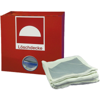 GRAMM medical Löschdecke im Metallbehälter 300.058.11000,  Maße: 160 x 180 cm