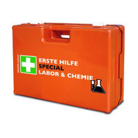 GRAMM medical Verbandkoffer SPECIAL Labor & Chemie 418.035.00317,  Gefüllter Koffer