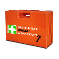 GRAMM medical Verbandkoffer SPECIAL Werkstatt 418.035.00308,  Gefüllter Koffer