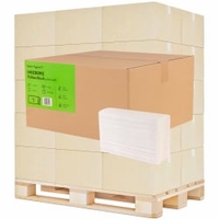 Green Hygiene INGEBORG Falthandtücher,  2-lagig INGEBORG,  1 Palette = 54 Kartons à 15 Packungen