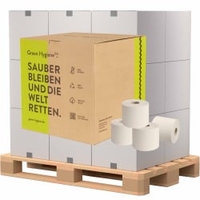 Green Hygiene ROLF Toilettenpapier,  2-lagig ROLF,  1 Palette = 30 Kartons à 36 Rollen