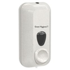 Green Hygiene Seifenspender mit Nachfüllsystem,  550 ml Drückeberger,  Maße (B x H x T): 10, 2 x 22, 8 x 9 cm