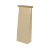 Greenbox Blockbeutel L,  braun,  PP-Folie,  12, 5 x 7, 5 x 32, 5 cm DRE03360,  1 Karton = 500 Stück