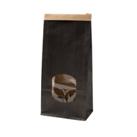 Greenbox Blockbeutel M,  schwarz,  PP-Folie,  11, 5 x 7 x 24, 5 cm DRE02741,  1 Karton = 400 Stück