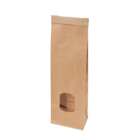Greenbox Blockbeutel XS,  braun,  PP-Folie,  7, 5 x 4, 5 x 24 cm DRE03990,  1 Karton = 500 Stück